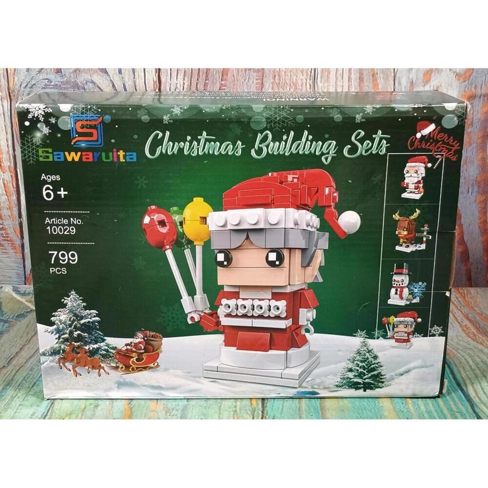 Sawaryuita Christmas Building Sets - Santa‎ Claus, Snowman, Elk Models